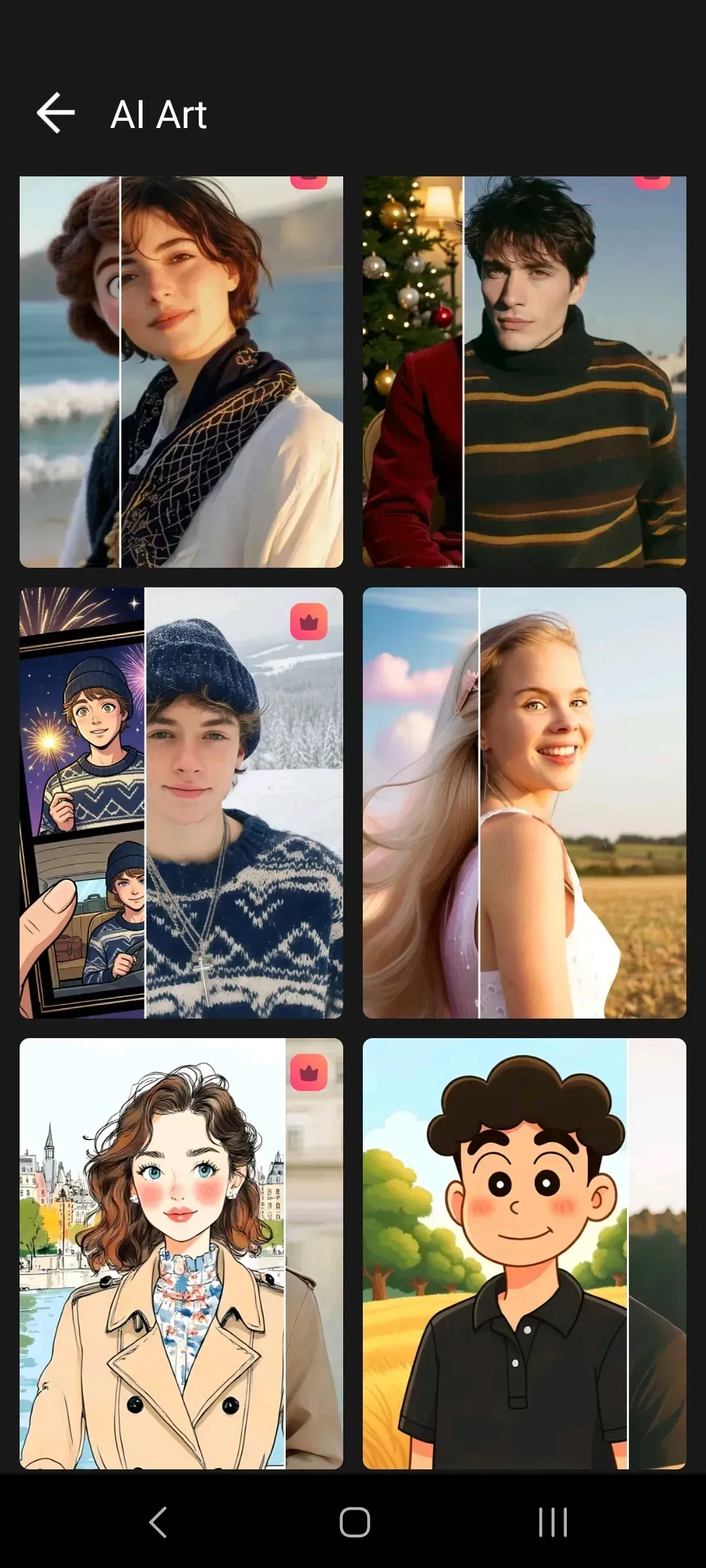 Vidnote app screen