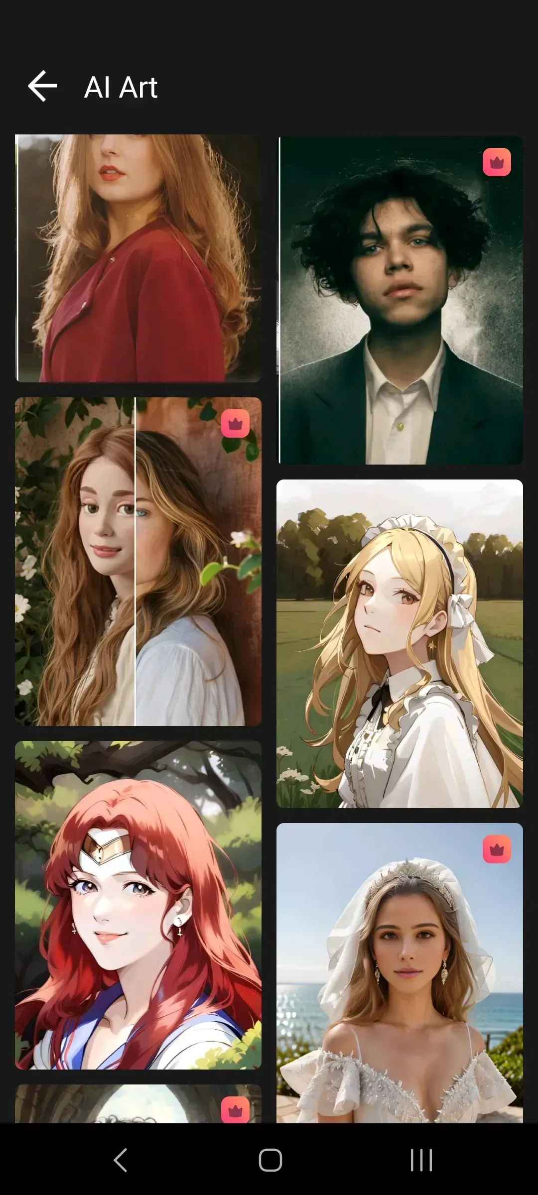 Vidnote app screen