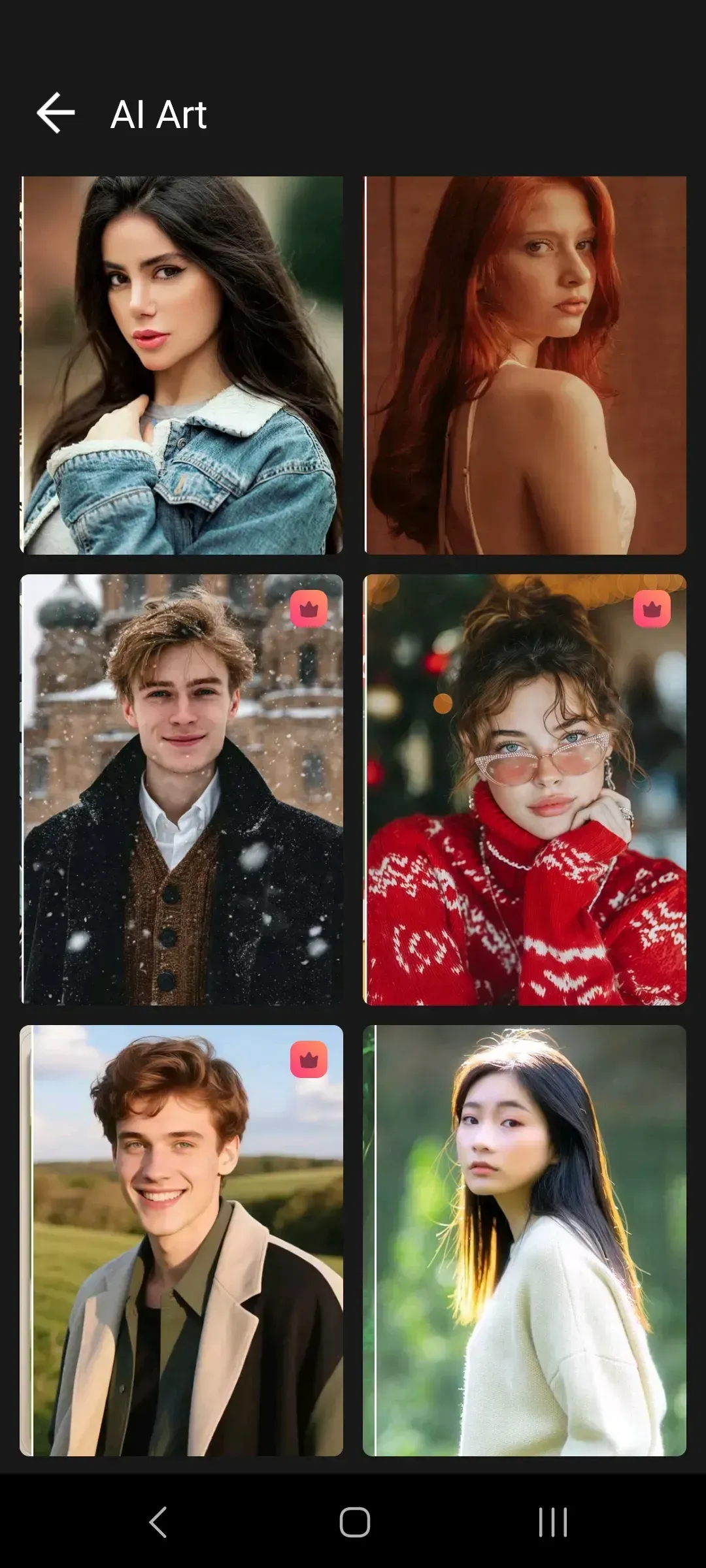 Vidnote app screen